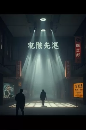 欧美科幻片《失重边缘》竖版封面，舱内漂浮的仪器与舷窗星光